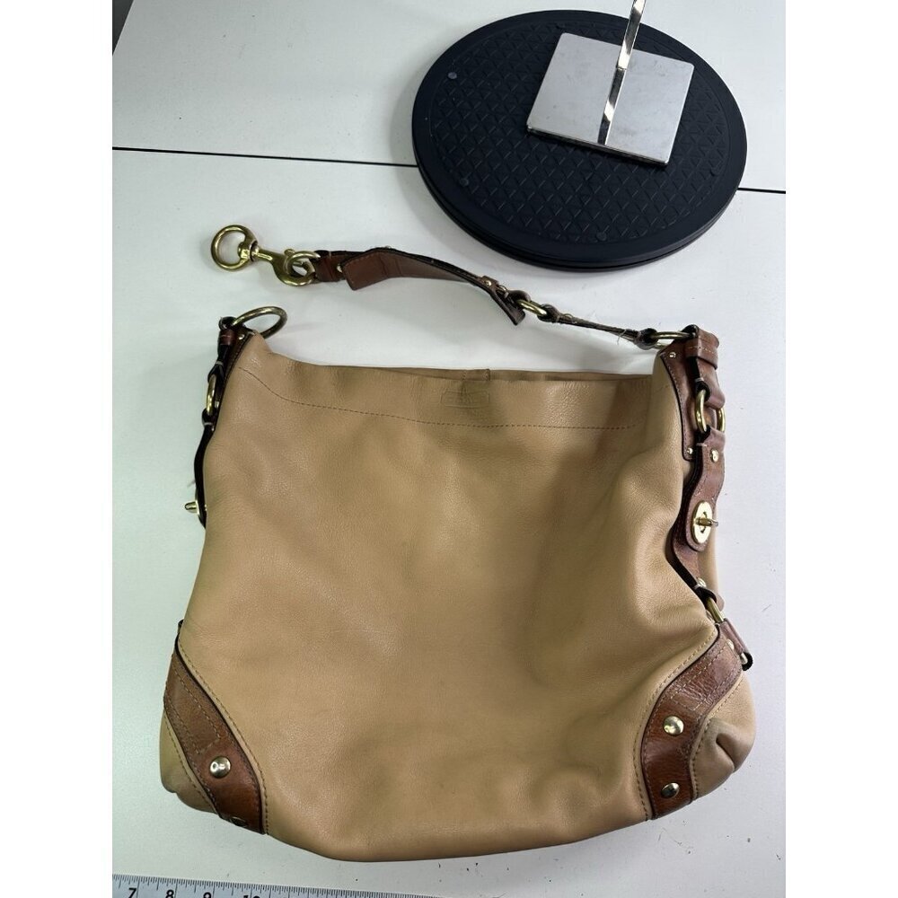 COACH Y2K Vintage Carly Large Slouchy Hobo Bag Leather Shoulder Purse 10616